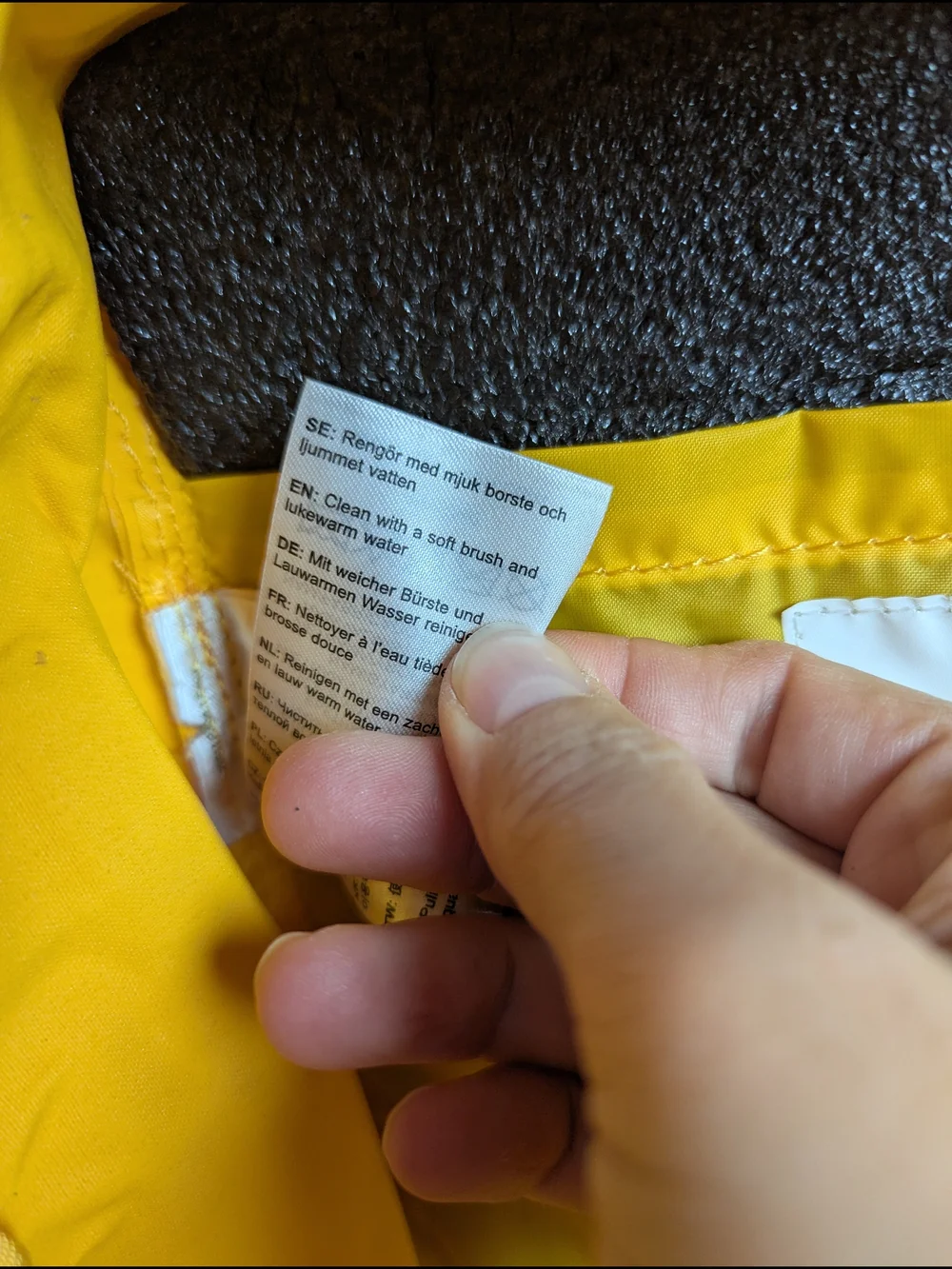 Fjallraven Kanken Mini Backpack Tote Bright Yellow
